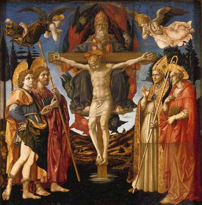 Francesco Parmigianino Santa Trinita Altarpiece china oil painting image